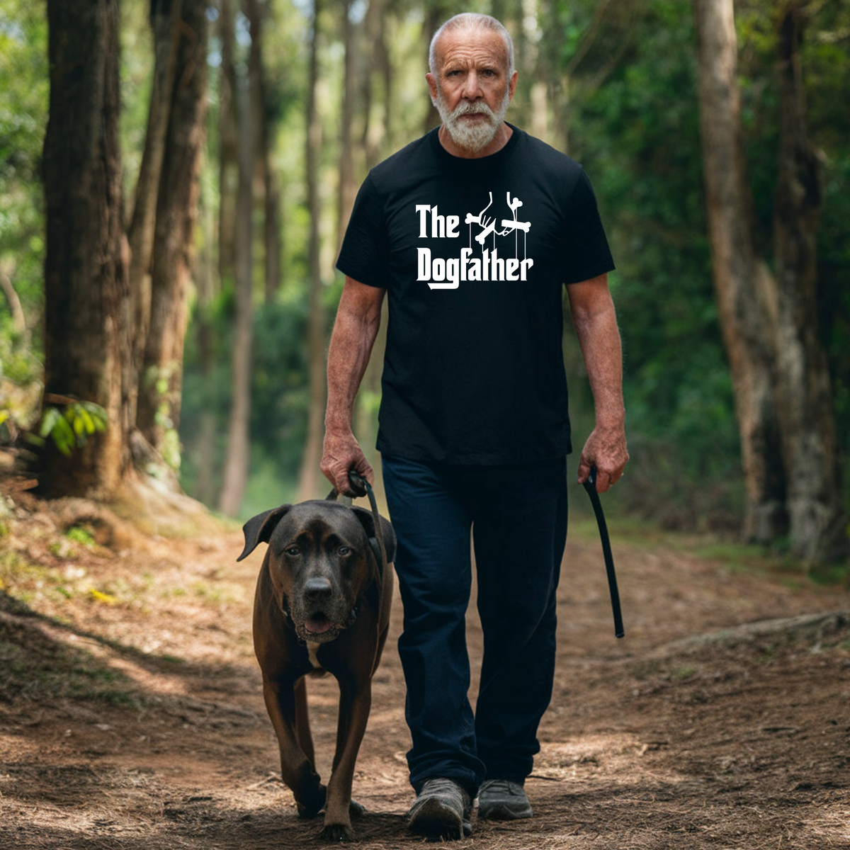 The Dogfather Heavyweight Unisex Crewneck T-shirt & Longsleeve